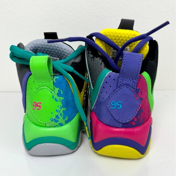 Reebok Kamikaze II NERF NERFOOP New Basketball Shoes Size 4 - Picture 12 of 16